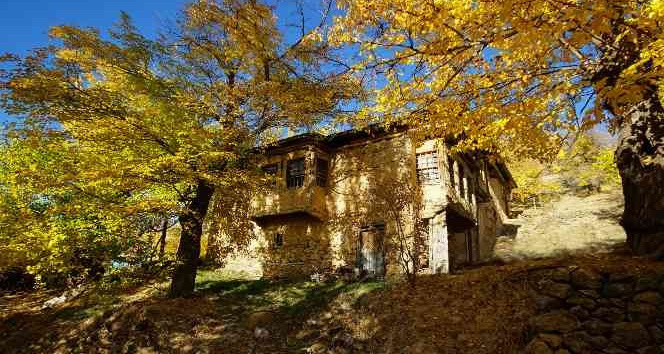 Arapgir’de sonbahar doğal güzelliğiyle görenleri hayran bıraktırıyor