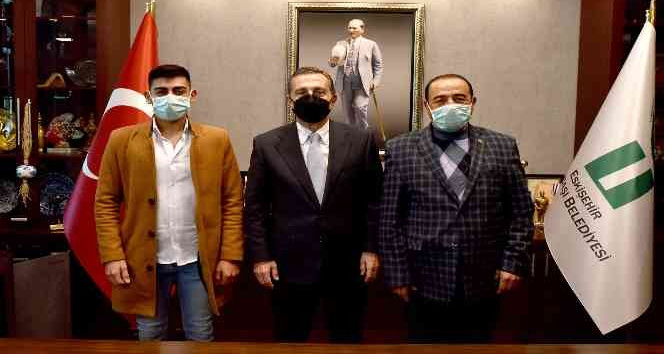 CHP Sivrihisar’dan Başkan Ataç’a ziyaret