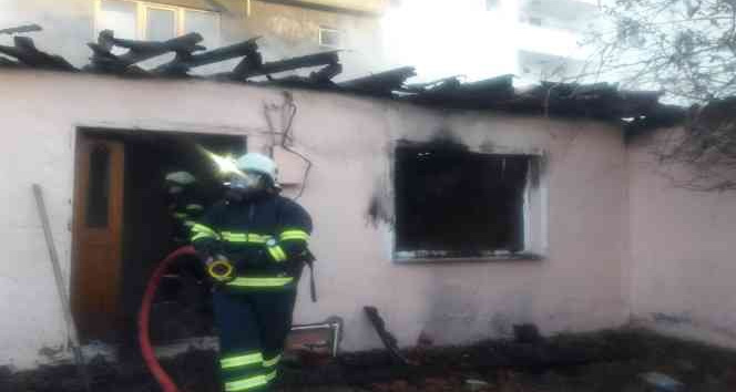 Kırklareli’nde ev yangını