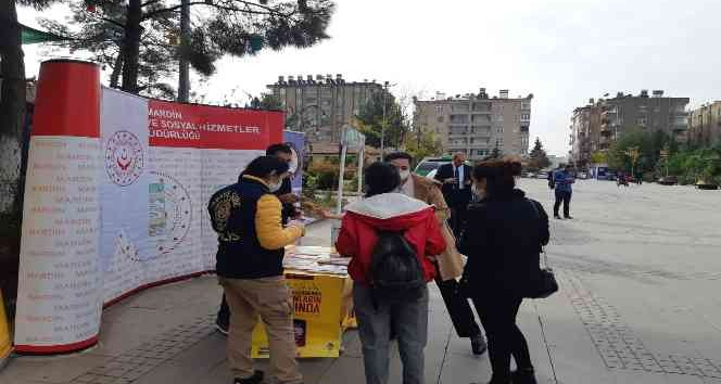 Mardin polisi tek tuşla şiddetin karşısında kadınların yanında