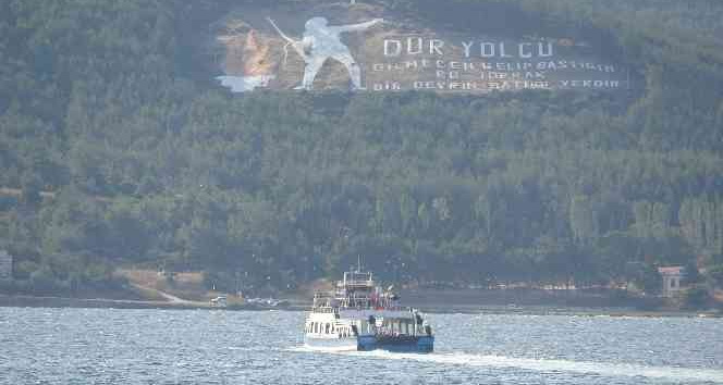 Bozcaada ve Gökçeada seferlerine fırtına engeli
