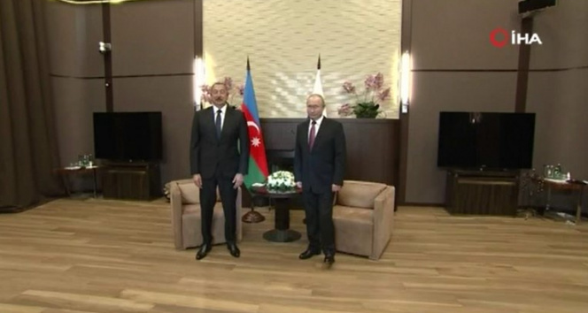 Aliyev ve Putin Soçide görüştü