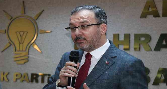 Bakan Kasapoğlu: “Önümüzdeki seçim en önemli virajlardan bir tanesi”