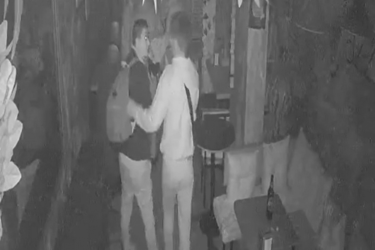 Taksim’de genç kızı felç eden öldüresiye dayak kamerada