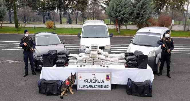 Bulgaristan’dan İstanbul’a uyuşturucu sevkiyatına darbe: 63 kilo uyuşturucu ele geçirildi