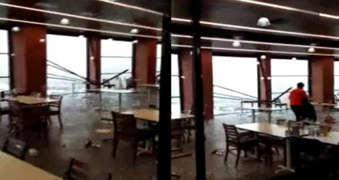 İstanbulda şiddetli fırtına!