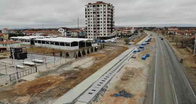 Karaman’da sağlıklı yol çalışmasısürüyor