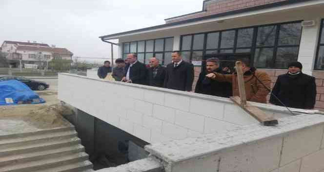 Ergene Bilal Habeşi Camii’nde yapım çalışmaları sürüyor