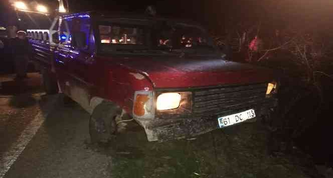 Dereye uçan aracın sürücüsünün cansız bedeni kaza yerinden 2 kilometre ileride bulundu