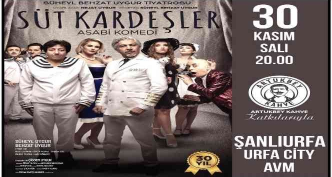 Artukbey Kahve tiyatro oyununa sponsor oldu