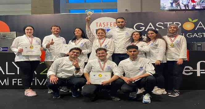Kapadokya Üniversitesinden GastroAntalya 2021’de 10 madalya 1 kupa
