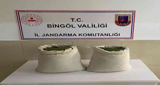 Bingöl’de 29 kilo esrar ele geçirildi