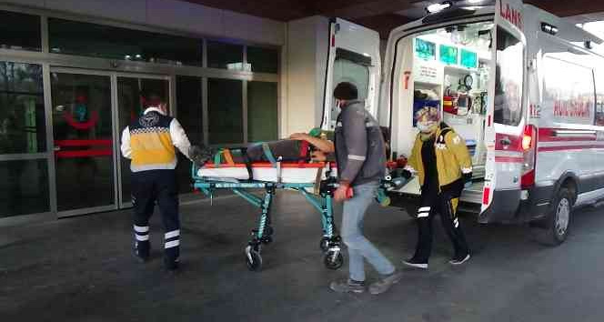 Biyokütle Enerji Santrali inşaatında iş kazası: 1 yaralı