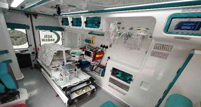 Sağlık Bakanlığının yenidoğan ve obez ambulansları her an göreve hazır