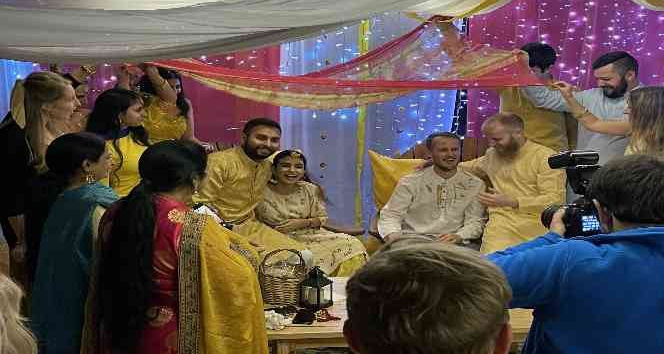 Köyde Hint düğünü