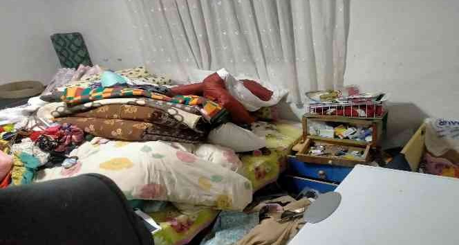 Bir gecede 9 eve girdiler