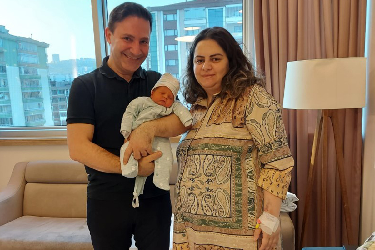 Yurt dışından gelen gebe Covid hastası Samsun'da tedavi oldu