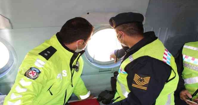 Mardin’de havadan trafik denetimi gerçekleştirildi