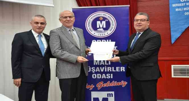 30 yılını dolduran mali müşavirlere onur belgesi