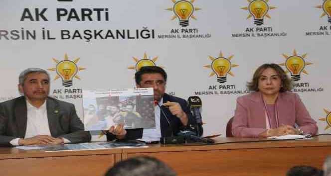 AK Parti İl Başkanı Ercik: "CHP, Mersin'deki miting yeri tartışmasıyla algı oluşturuyor"