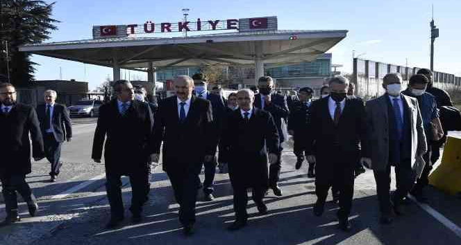 Türk, Bulgar ve Yunan heyetler Kapıkule’de Ortak Temas Merkezi’nde bir araya geldi