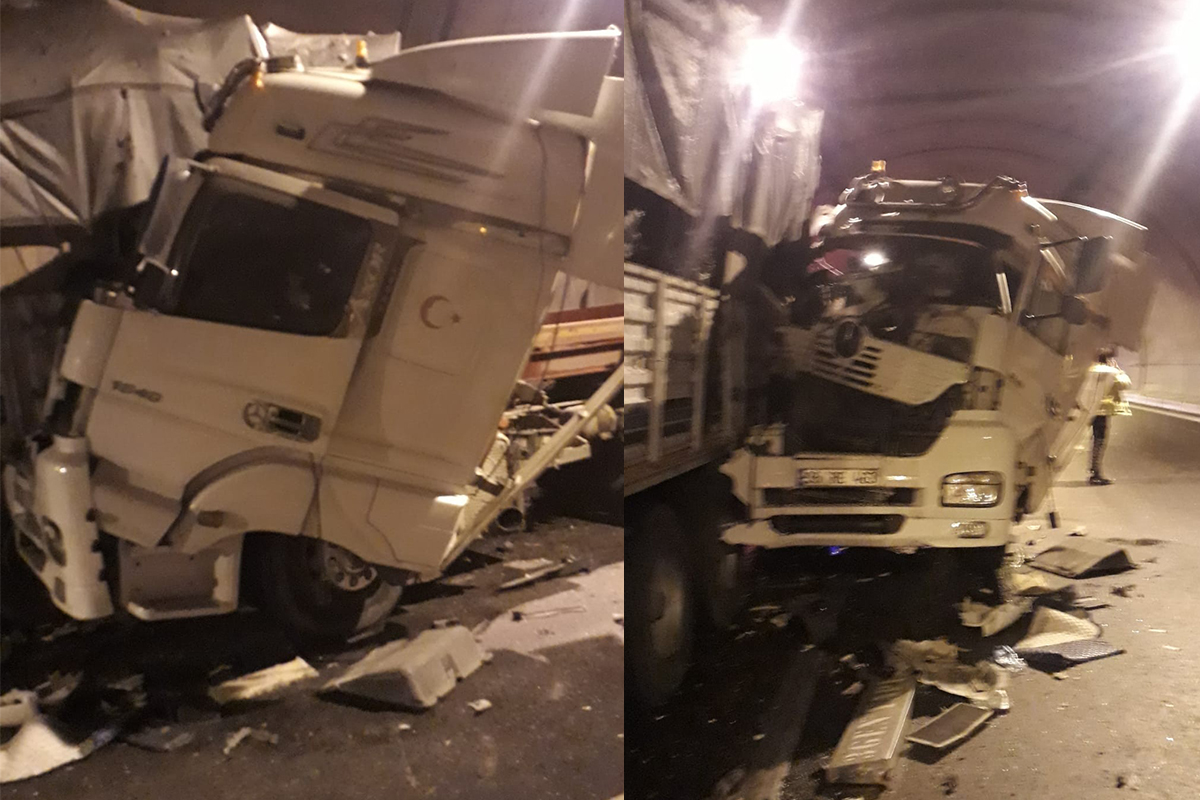 Aydın-İzmir Otoyolu'nda 3 ayrı noktada 6 araçlı kaza: 2 yaralı
