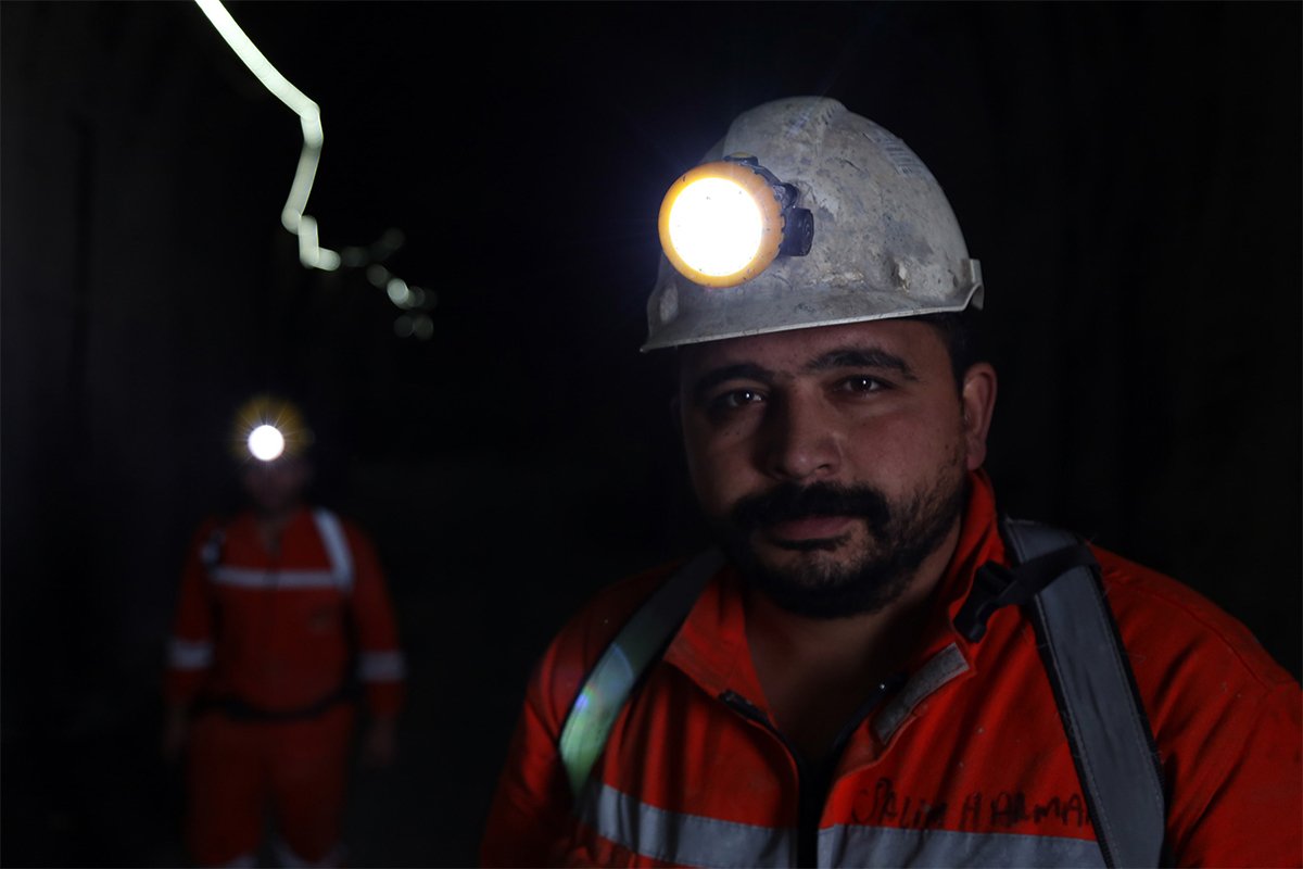 Gümüşhane'de madenlerde çalışan işçiler yer altında yaşadıkları zorlukları anlattı