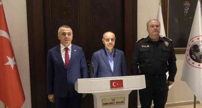 Emniyet Genel Müdürü Aktaş Kırklareli’nde