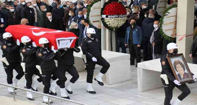 Eski Turizm ve Devlet Bakanı Güldal Akşit, son yolculuğa uğurlandı