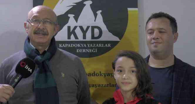 10 yaşındaki yazar imza gününde okurlarıyla buluştu