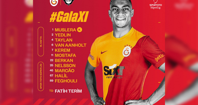 Galatasarayda 4 değişiklik