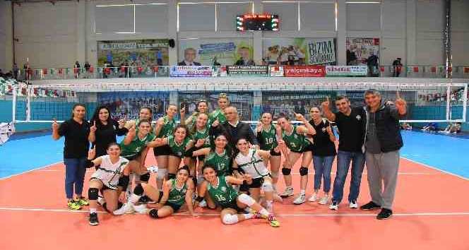 Salihli filede 5. sette kazandı