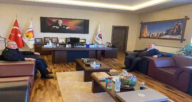 İl Jandarma Komutanı, NTSO’yu ziyaret etti