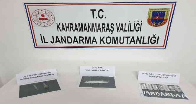 Kahramanmaraş’ta uyuşturucu operasyonunda 4 gözaltı