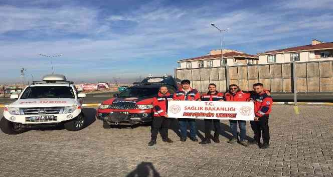 UMKE Gönüllüleri sınır hattında