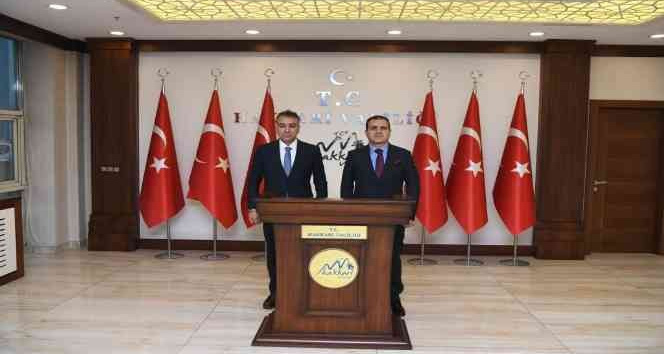 Vali Çağatay’dan Hakkari Valisine ziyaret