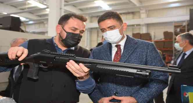 Vali Tekbıyıkoğlu, Silah İhtisas OSB’de incelemelerde bulundu