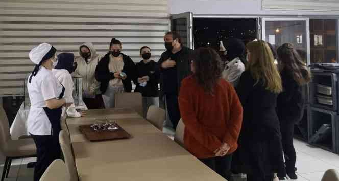 Müdürden yurt denetimi