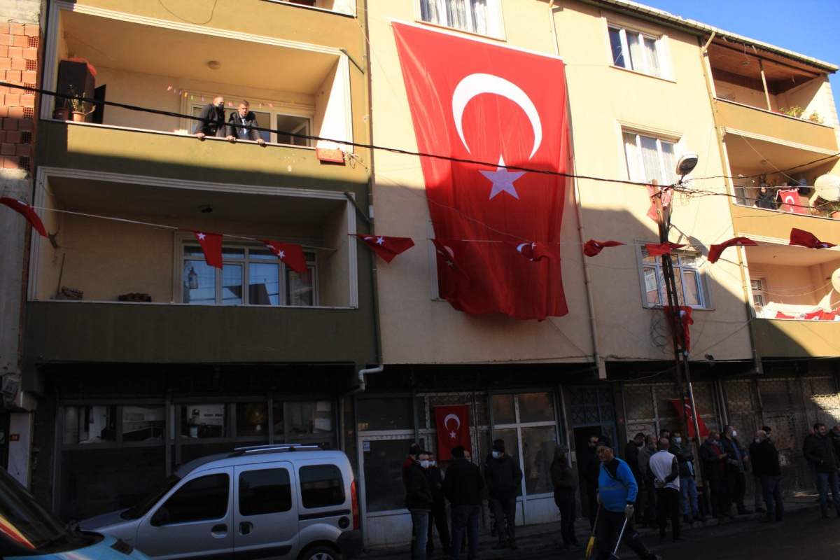 Sancaktepe'ye şehit ateşi düştü