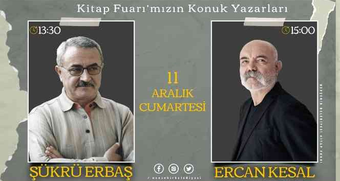 Şükrü Erbaş ve Ercan Kesal okurlarıyla buluşacak