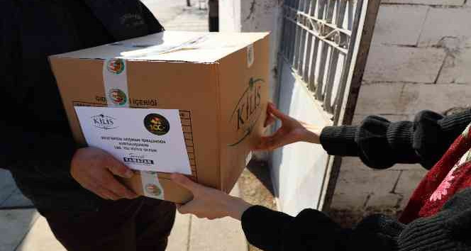 7 Bin aileye gıda kolisi