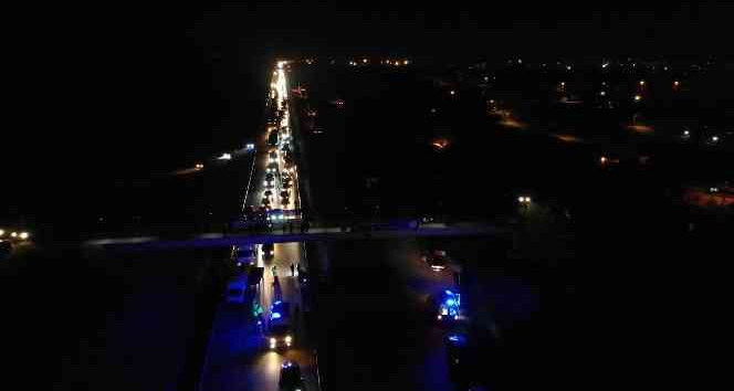 Üst geçidi kullanmayan yaşlı adam canından oldu