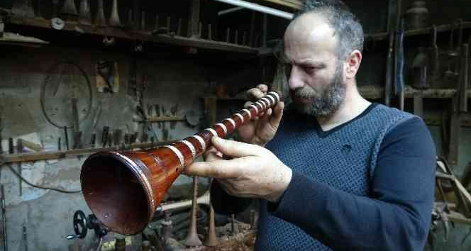 Türkiye’nin yapımı en zor zurnası atadan kalma yöntemlerle imal ediliyor