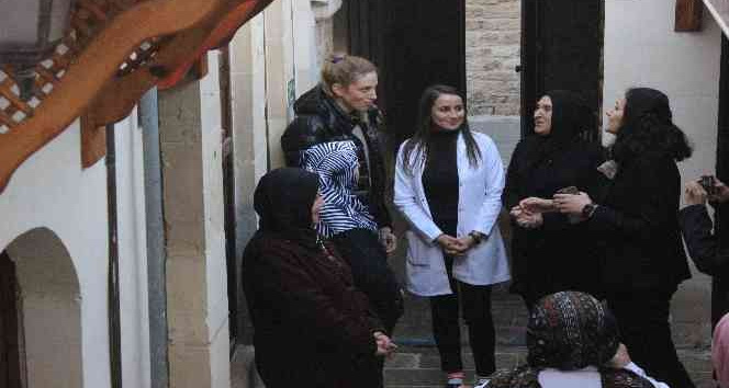 Bahar Toksoy Guidetti, Kilis Aktif Yaşam Merkezi’ndeki yaşlılar ile buluştu