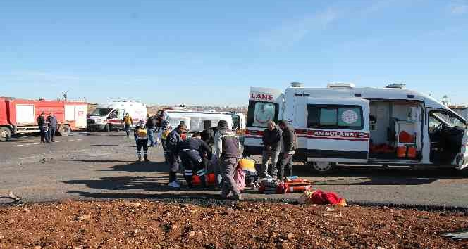 Midyat’ta zincirleme trafik kazası: 1 ölü, 5 yaralı