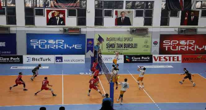 Efeler Ligi: Cizre Belediyespor: 1 - Sorgun Belediyesi: 3