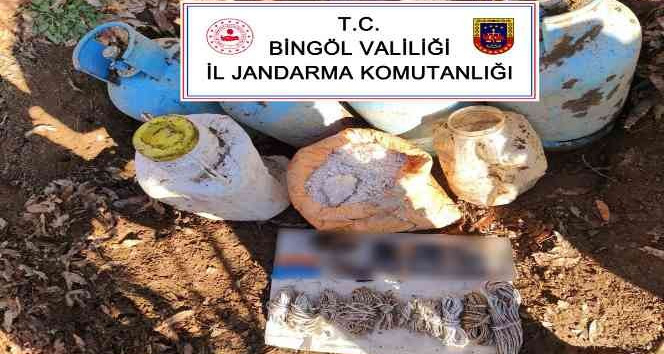 Bingöl’de 20 kilogram amonyum nitrat ele geçirildi