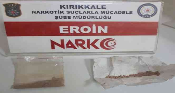 Kırıkkale’de uyuşturucu taciri tutuklandı