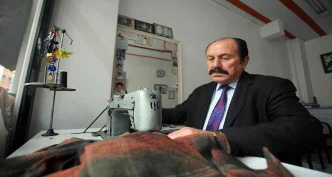 Yarım asırdır terzilik yapıyor