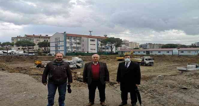 Burhaniye’de yeni Adliye Sarayı inşaatına başlandı